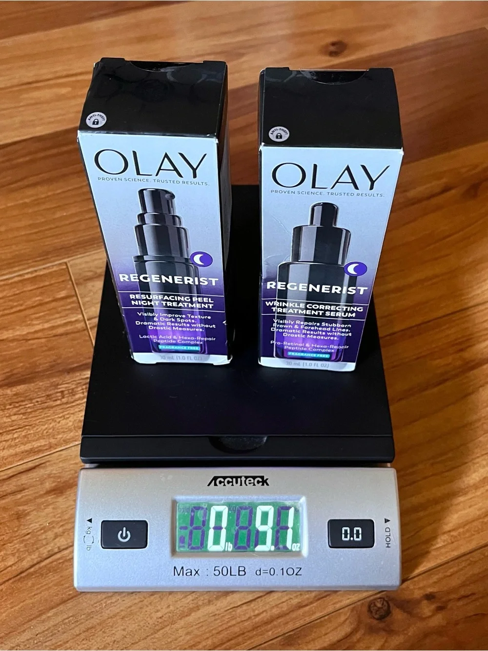 Olay Regenerist Night Serum & Night Resurfacing Treatment New